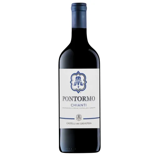 Вино Castelli del Grevepesa Pontormo Chianti червоне сухе 13% 0,375л