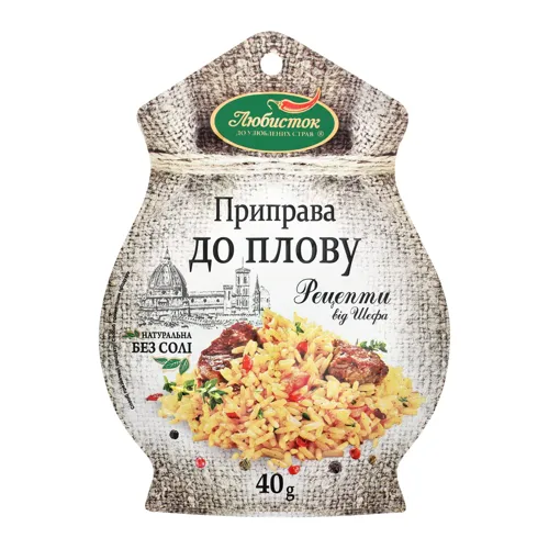 Приправа до плову Рецепти від шефа Любисток 40г