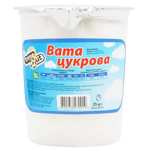 Вата солодка Time Out 25г