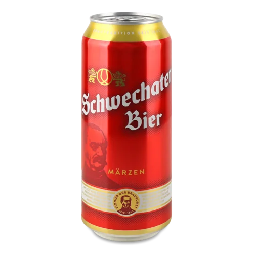 Пиво Schwechater світле нефільтроване