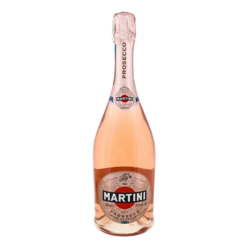 Вино ігристе 0.75л 11.5% рожеве сухе Prosecco Martini бут
