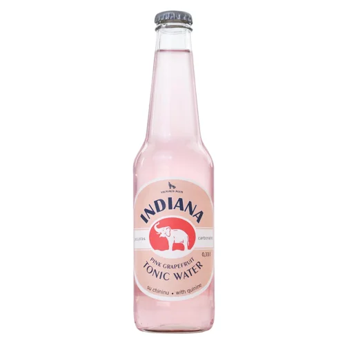 Напій газований Indiana Тонік рожевий грейпфрут 0,33л