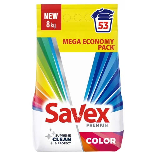 Пральний порошок Savex Premium Color 8кг