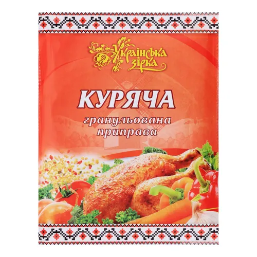 Приправа Українська зірка 70г Куряча гранул.