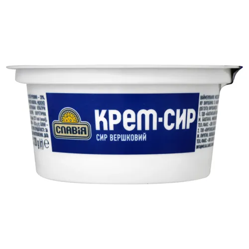 Крем-сир 20% вершковий Славія ст 120г