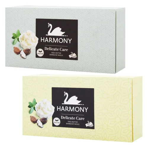 Хустинки Harmony косметичні тришарові 80шт