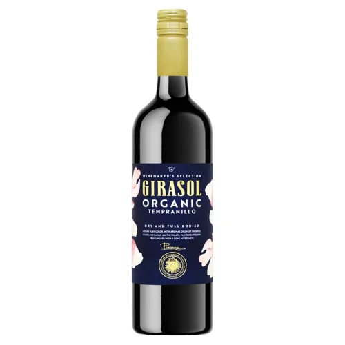 Вино Girasol Tempranillo Organic червоне сухе 13,5% 0,75л