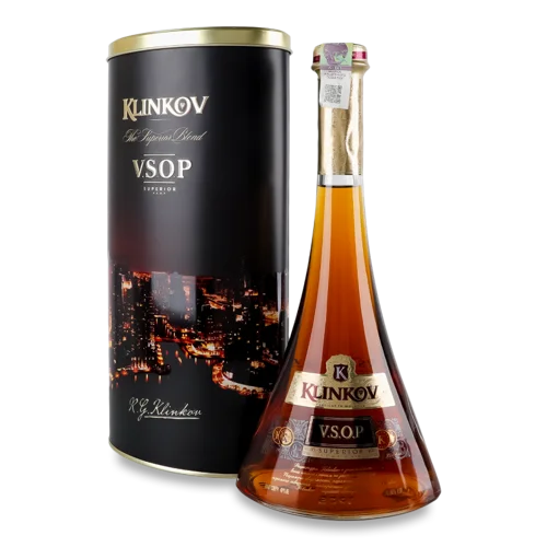 Коньяк V.S.O.P Дівін 40% У Тубусі, 0.5л