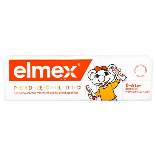 Зубна паста Elmex дитяча від 0 до 6 років 50мл