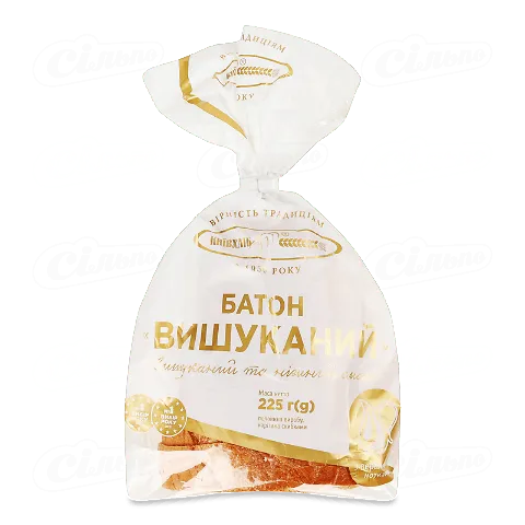 Батон «Київхліб» «Вишуканий» нарізаний, 225г