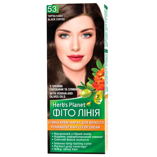 Фарба для волосся Herb`s Planet 53 Чорна кава