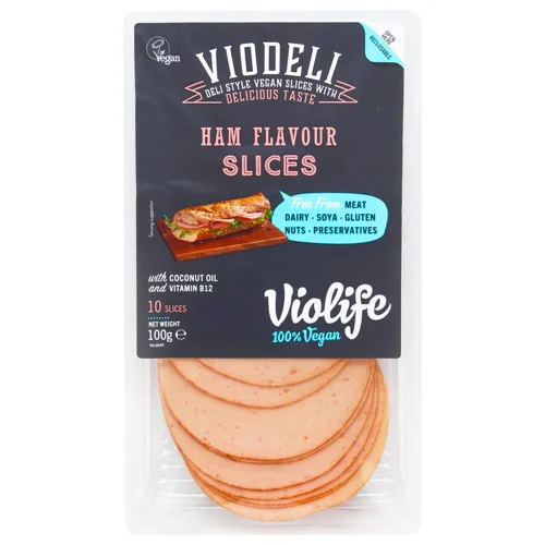 Продукт на рослинній основі Violife зі смаком шинки 100г