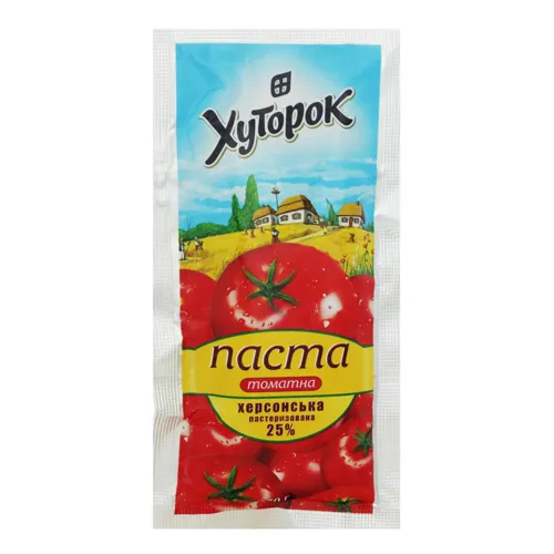 Паста томатна 25% Херсонська Хуторок м/у 70г