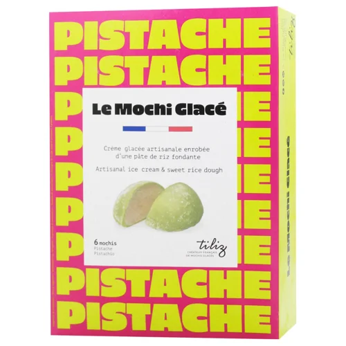 Морозиво Tiliz Mochi зі смаком фісташки 210г