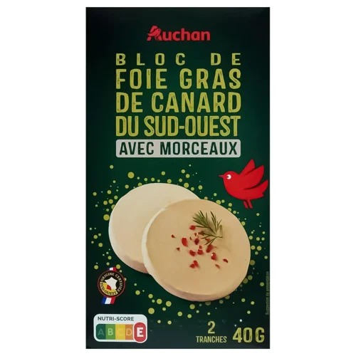 Фуа-гра Auchan качина 80г