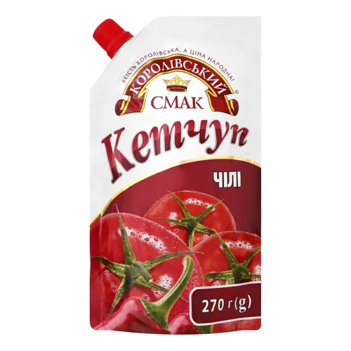 Кетчуп Чілі Королівський смак д/п 270г