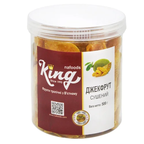 Джекфрут сушений King 500г