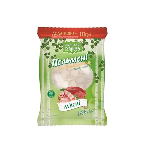 Пельмені Біла Береза По - домашньому м/уп 0,888 кг