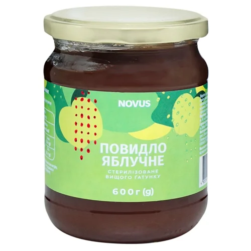 Повидло Novus Яблучне 600г