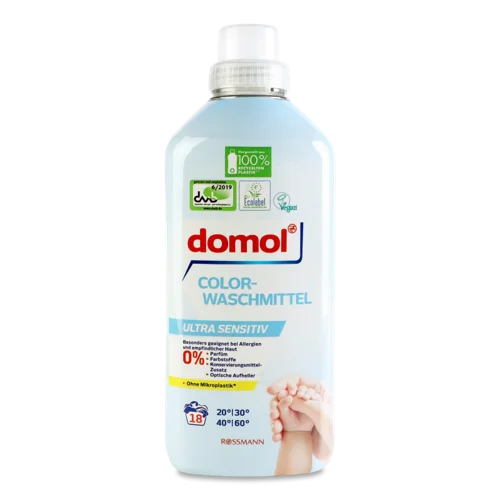 Гель Для Прання Кольорових Речей Ultra Sensitiv Domol 1л