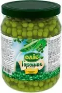 Зелений горошок ТМ Оліс консервований 460г