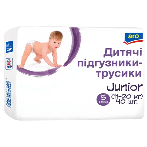 Підгузки-трусики Aro Junior 5 11-20кг 40шт