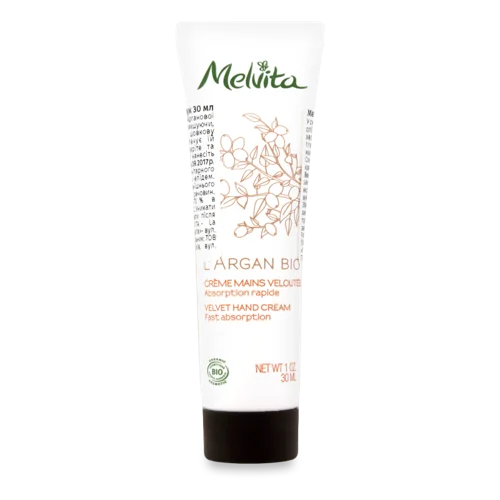 Крем для рук Melvita LARGAN BIO, натуральний, в/ґ, 30 мл