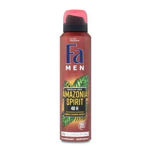 Дезодорант Для Тіла Amazonia Spirit Men Fa, 150 мл