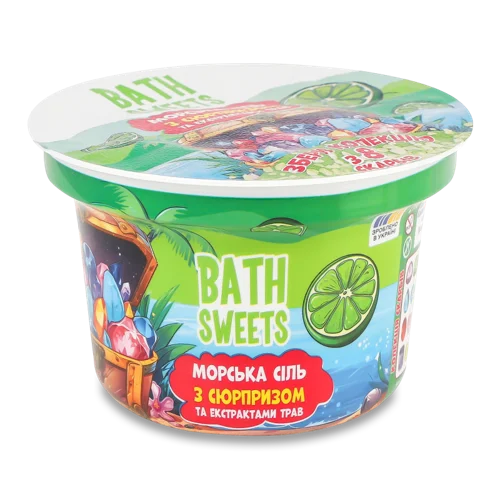Морська Сіль для Ванн з Екстрактами Трав Тропічні Острови Bath Sweets 200г