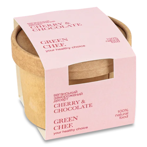 Веганський Десерт Заморожений Вишня І Шоколад Green Chef, 100г