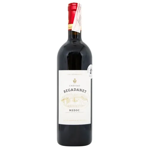 Вино Chateau Begadanet Medoc Cru Bourgeols червоне сухе 13% 0,75л