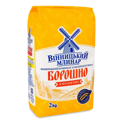 Борошно пшеничне Вінницький Млинар м/у 2кг