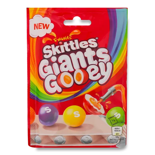 Драже Fruits Giants Gooey Skittles, 125г