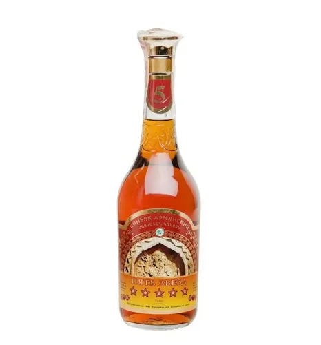 Коньяк Прошанський КЗ Вірменський 5 зірок 40% 0,5л