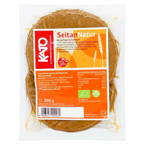 Сейтан Kato Натуральний органічний 200г