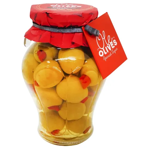 Оливки Amphora гострі 580г