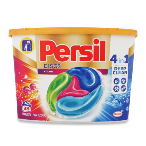 Миючий Засіб Для Кольорових Речей Discs Color Persil 38x25г
