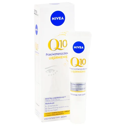 Крем для шкіри навколо очей Nivea Q10 Зміцнюючий проти зморшок 15мл