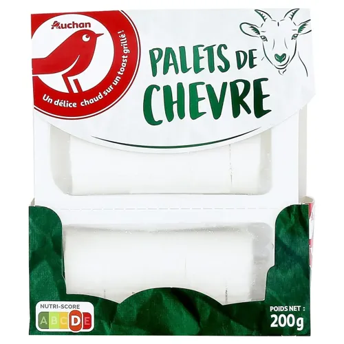 Сир козиний Ашан Chevre 45%, 200г