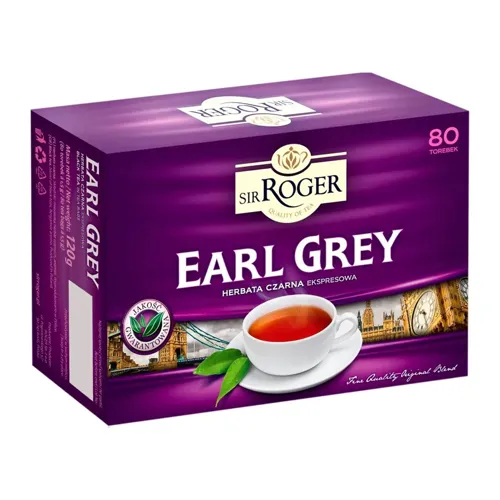Чай чорний Sir Roger Ерл Грей 1,5г*20шт