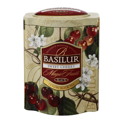 Чай чорний Черешня Магічні фрукти Basilur з/б 100г