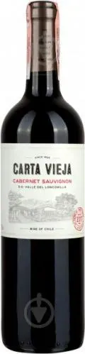Вино Карта Вьеха КАБЕРНЕ, Чілі, 0,75л