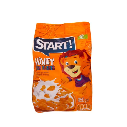 Пластівці кукурудзяні медові Start м/у 850г