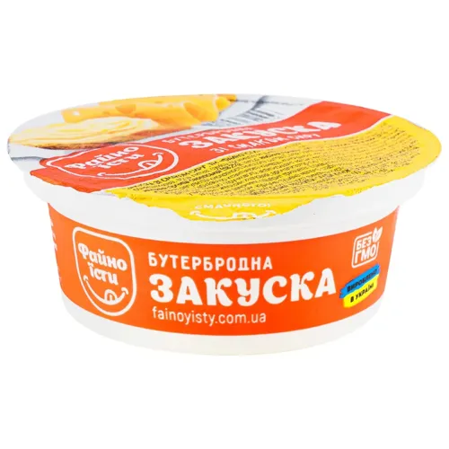 Закуска Файно Їсти Бутербродна зі смаком сиру 100г