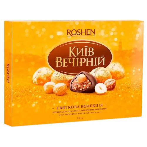 Цукерки Roshen Київ Вечірній 176г