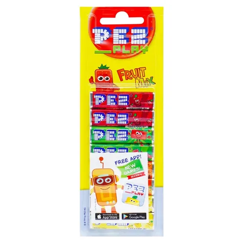 Цукерки PEZ фруктові 8,5г х 8шт 68г