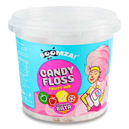 Вата Цукрова Фруктовий Мікс, в/ґ, 30г