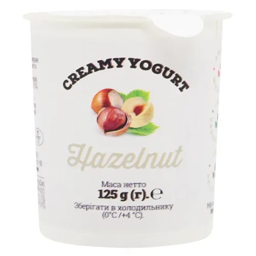 Йогурт Fusero з лісовим горіхом 125г