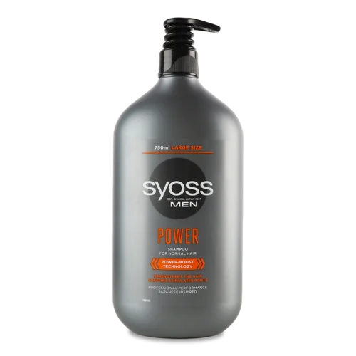 Шампунь для Волосся Power Men Syoss, 750 мл