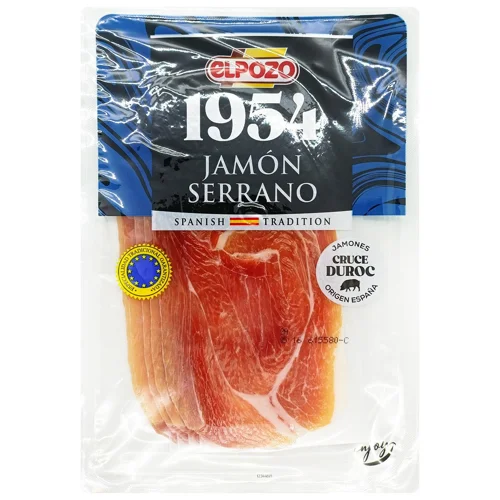 Хамон ELPOZO Серрано нар. 80 г (вит. 12 міс.) (Іспанія)